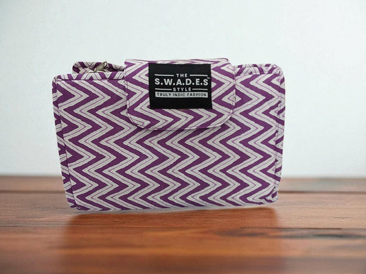 Leheriya Wave 6-Pocket Clutch Pouch