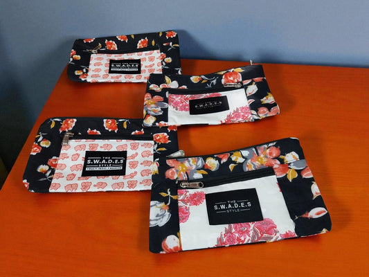 1-Pocket Elephant Garden + Blossom Noir Wallet (Pack of 4)
