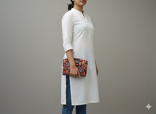 Rang-e-Gul 6-Pocket Pouch