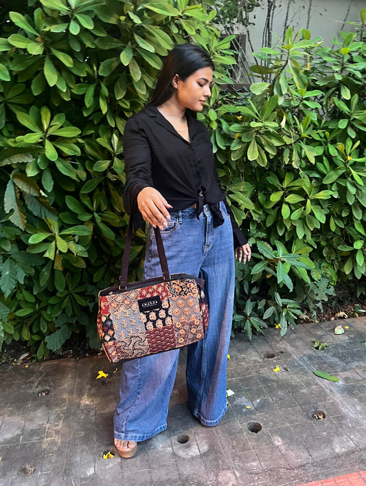 Persian Mosaic 3-Compartment Cabas