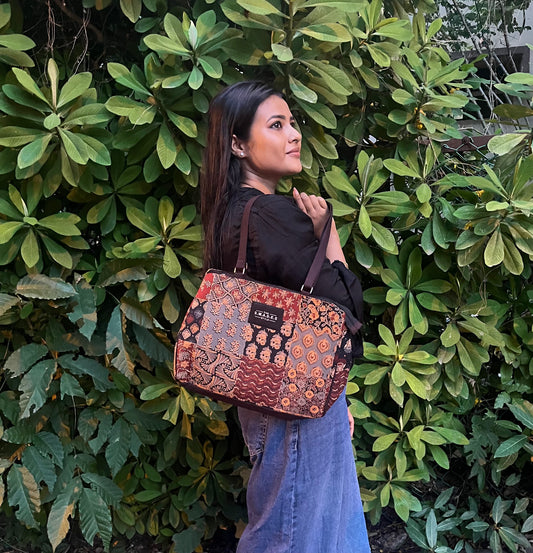 Persian Mosaic 3-Compartment Cabas