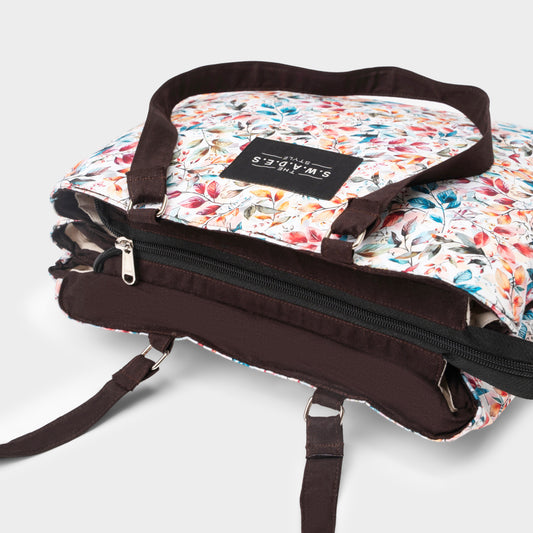 EcoLeaf Luxe 3-Compartment Office Bag