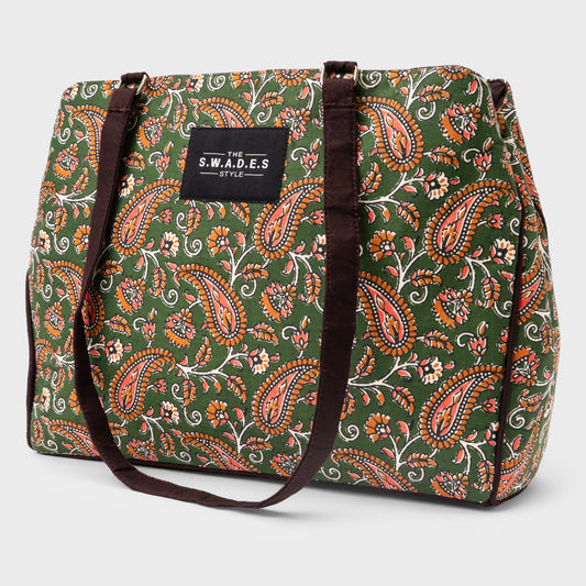 Mayurika 3-Compartment Cabas