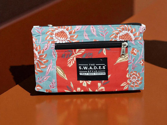 1-Pocket Tropical Bloom Wallet (Pack of 4)
