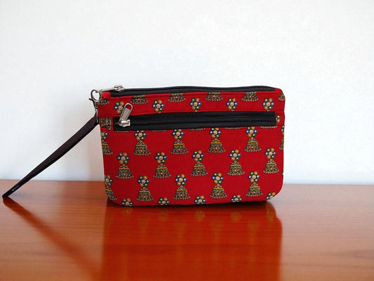 Gulmohar Grace – 2-Pocket Wallet