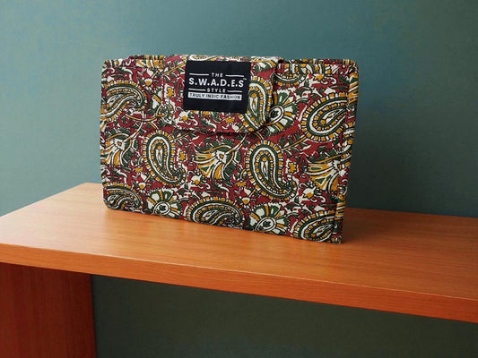 Pachai Paisley – 6-Pocket Clutch Pouch