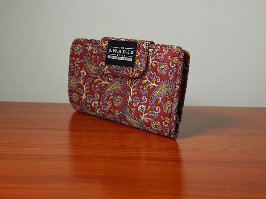 Cyra Bloom – 6-Pocket Clutch Pouch
