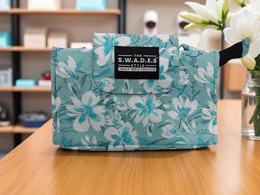 Aqua Bloom 4-Pocket Sling Bag