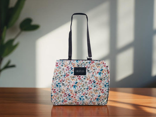 EcoLeaf Luxe 3-Compartment Tote Bag