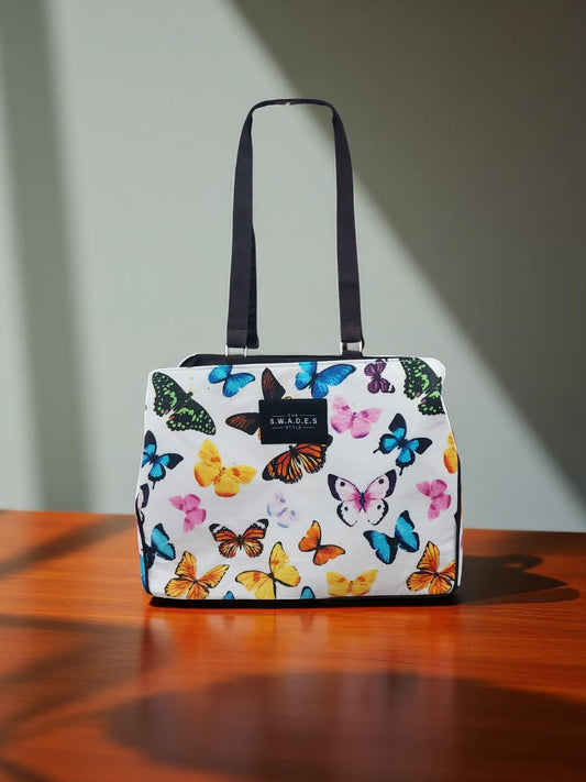 Titli Tote, A Flutter of Style: 3-Compartment Bag
