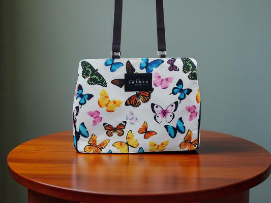 Titli Tote, A Flutter of Style: 3-Compartment Bag