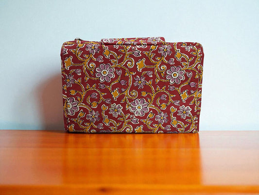 Brise Florale 6-Pocket Clutch Pouch