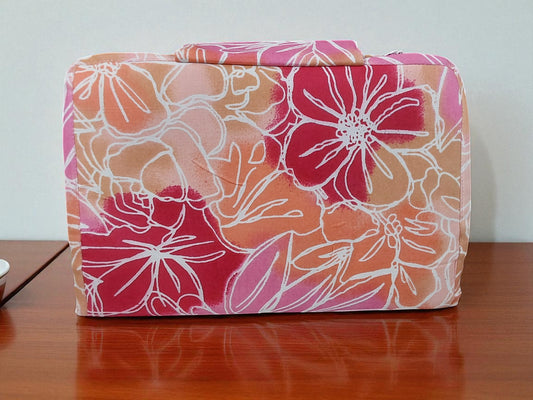 Gulabi Bloom 6-Pocket Clutch Pouch