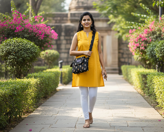 Kala Motif 4-Pocket Sling Bag [APPLY 50% NEW YEAR DISCOUNT]