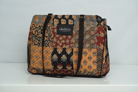 Persian Mosaic 3-Compartment Cabas