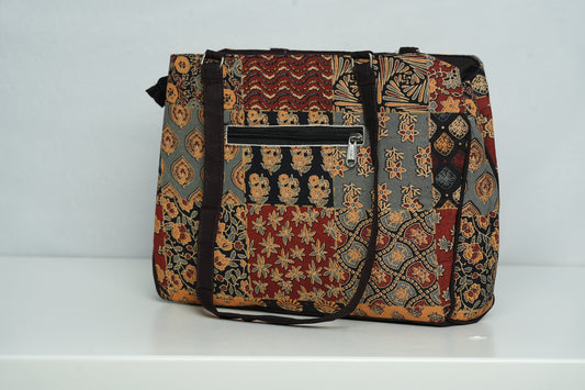 Persian Mosaic 3-Compartment Cabas