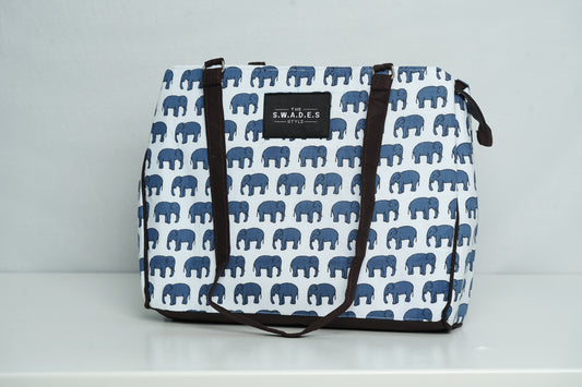 Indigo Gaja – 3-Compartment Office Bag