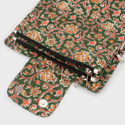 Mehka Floral 6-Pocket Clutch Pouch