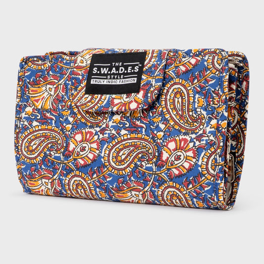 Gulbahar Royale – 6-Pocket Paisley Clutch