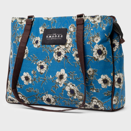 Blossom Breeze – 3-Compartment Office Bag
