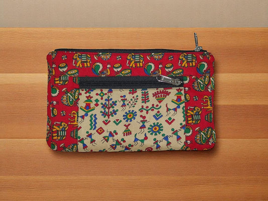Madhubani Art 2-Pocket Wallet