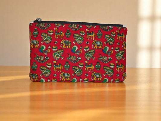 Madhubani Art 2-Pocket Wallet