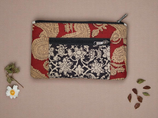 Paisley Art 2-Pocket Wallet