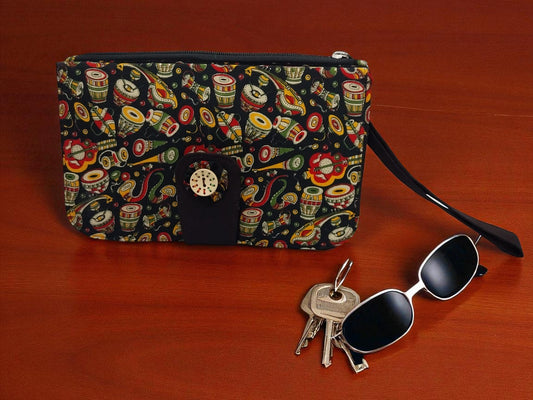 Musical Bliss 4-Pocket Wallet