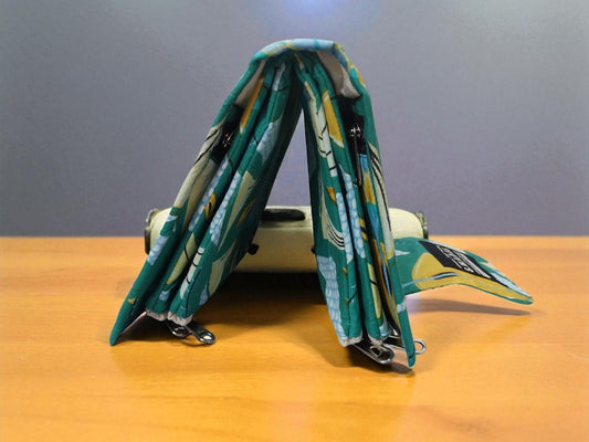Green Enigma 6-Pocket Clutch Pouch