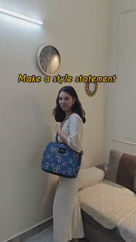 Blossom Breeze – 3-Compartment Cabas